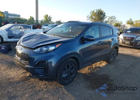 2022 Kia Sportage Nightfall Edition z USA, uszkodzony, nr VIN KNDP6CAC3N7954392